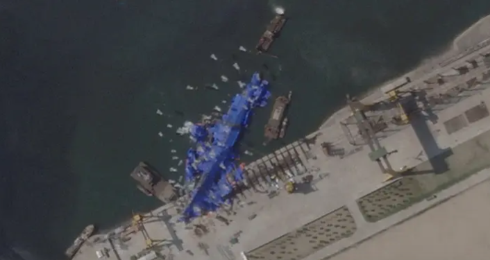 Kim Jong-Un Tahan Pejabat Korut Terkait Kecelakaan Kapal Perang Baru